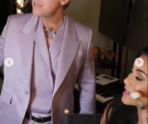 Robbie Williams i Nicole Scherzinger rozgrzali finał mundialu! Ich występ przejdzie do historii