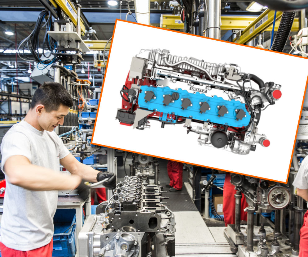 Wodorowy silnik Deutz