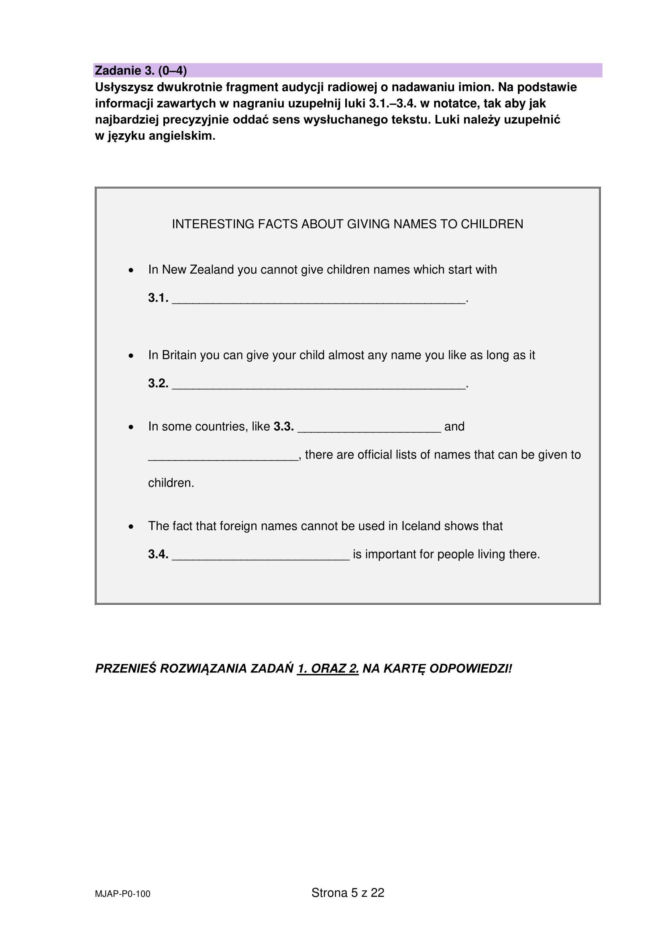 Matura próbna 2026 ANGIELSKI: Odpowiedzi eksperta + arkusz CKE [6.03.2026]