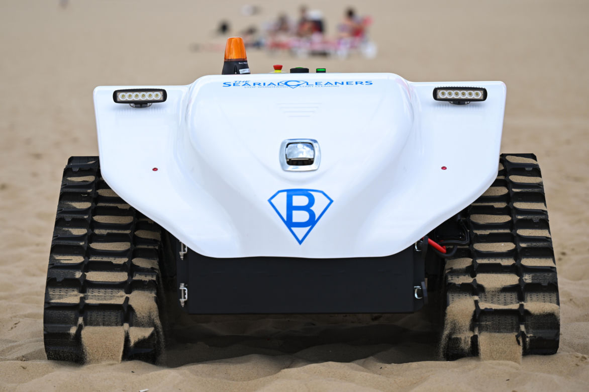 Autonomiczny robot będzie czyścił plażę w Gdańsku