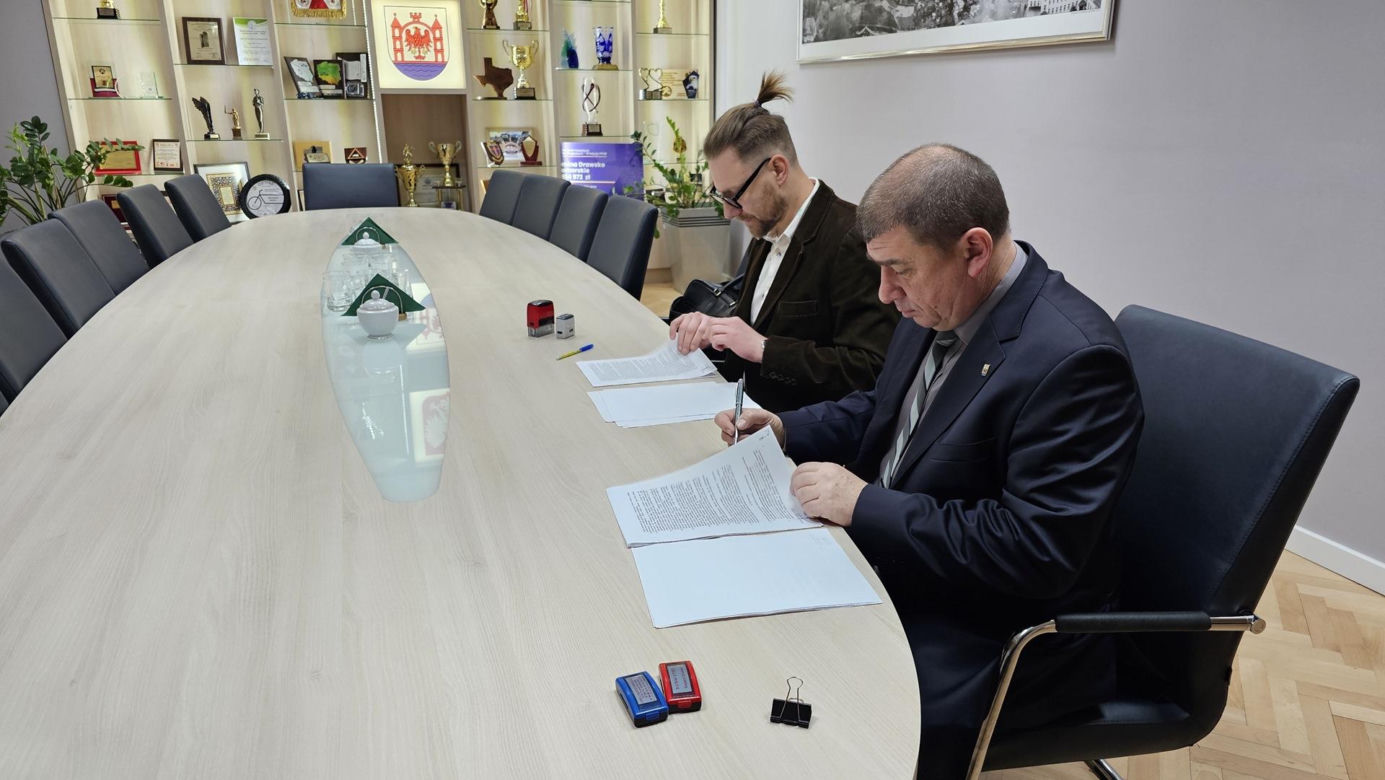 Przebudowa parku w Drawsku Pomorskim 