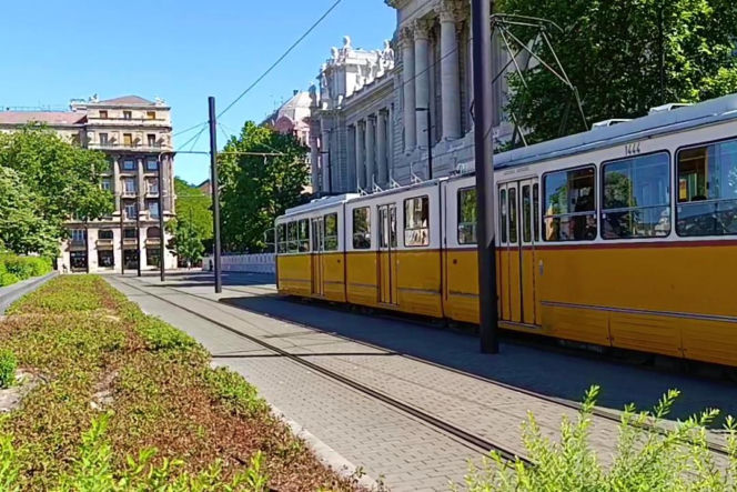 Budapeszt z okien tramwaju