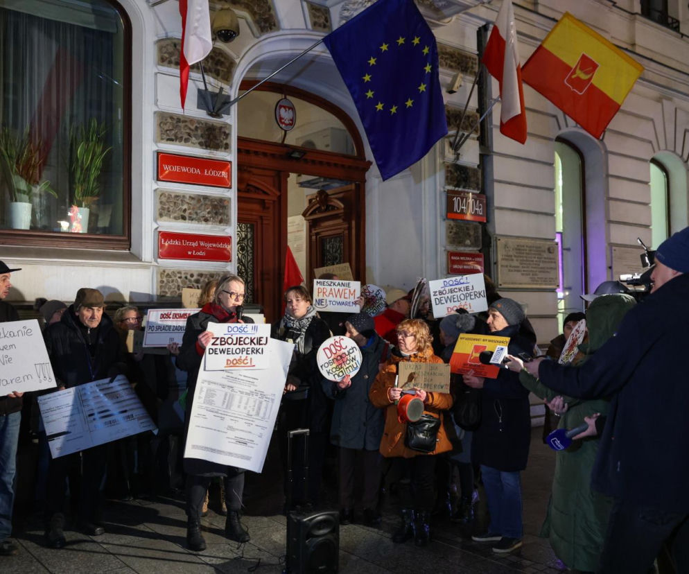Czynsze w Łodzi droższe niż w Warszawie? Lokatorzy mieszkań komunalnych protestują