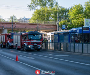 Zderzenie tramwajów na ul. Klimeckiego w Krakowie. Policja wyjaśnia przyczynę