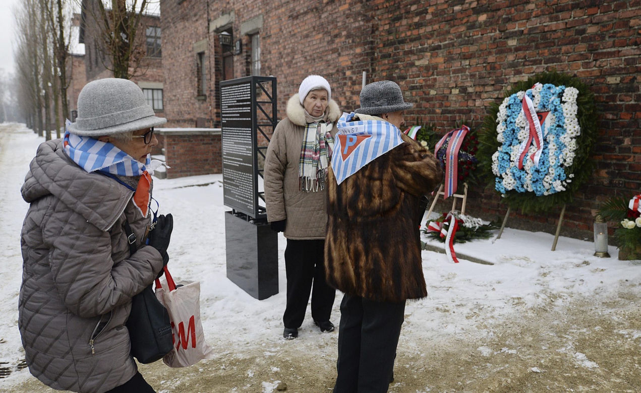 74. rocznica wyzwolenia niemieckiego nazistowskiego obozu koncentracyjnego i zaglady Auschwitz