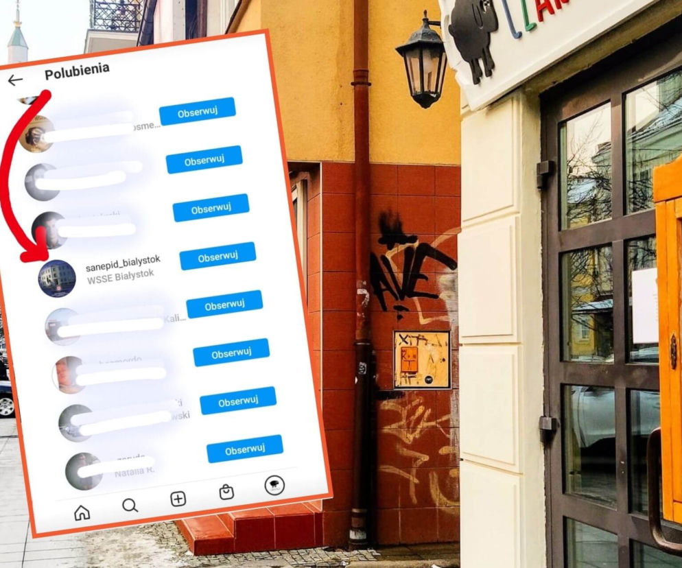 Sanepid w Białymstoku polubił post o otwarciu restauracji