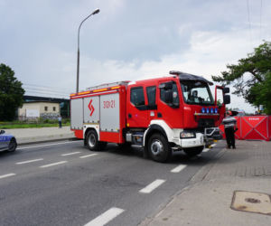 Śmiertelny wypadek z udziałem motocyklisty w Radości