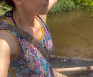 Tak Joanna Jabłczyńska odpoczywa na wakacjach. Bikini, kapelusz i zero makijażu
