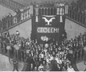 Bal członków Towarzystwa Gimnastycznego Sokół w Katowicach