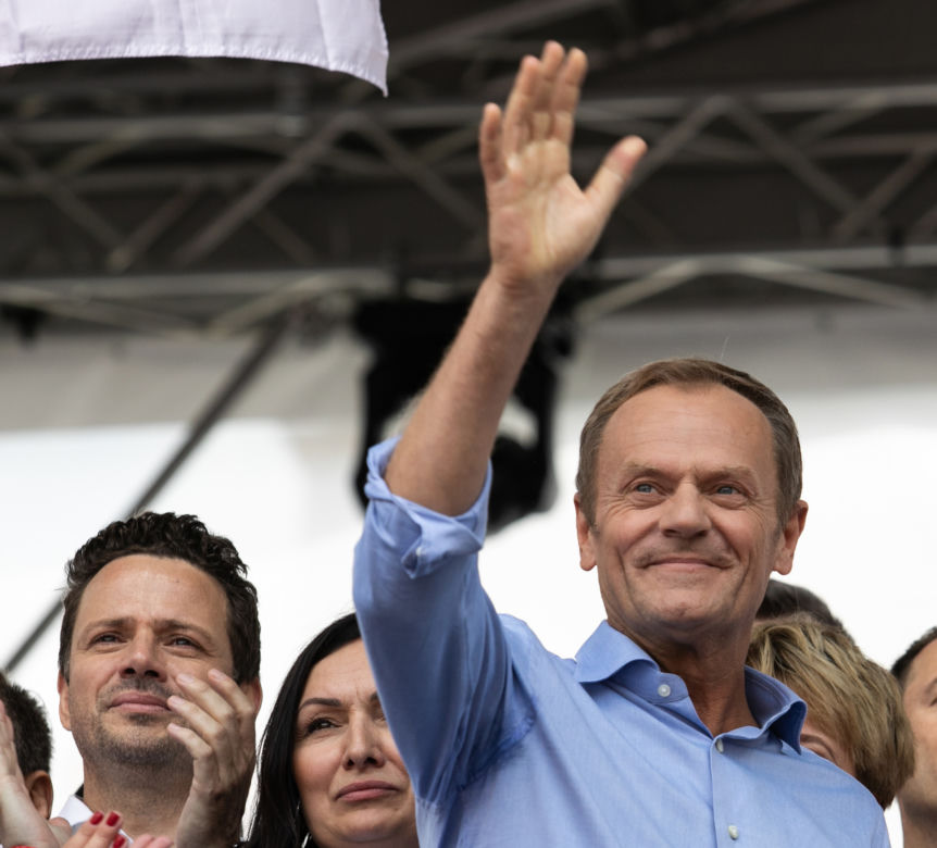 Tusk premierem Trzaskowski prezydentem