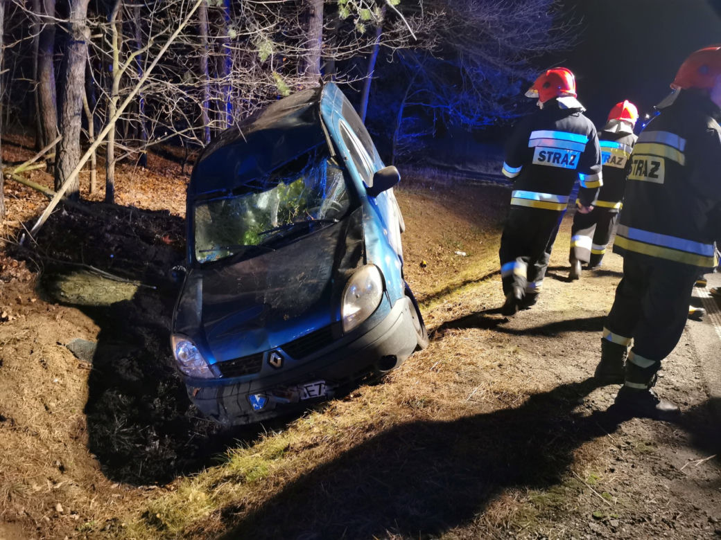 Wypadek w miejscowości Karczmy