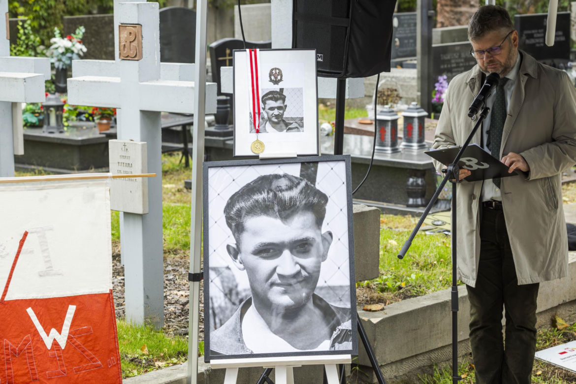 Dostał grób na Powązkach po 82 latach od śmierci. Tajemnica Jana Nowickiego „Rysia” odkryta