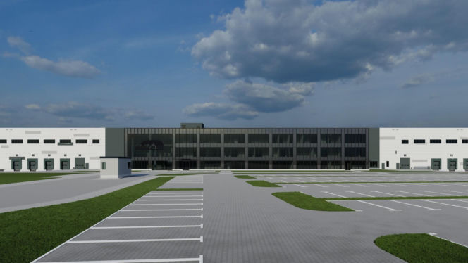 Nowoczesny magazyn dla AJS PARTS w pobliżu Warszawy