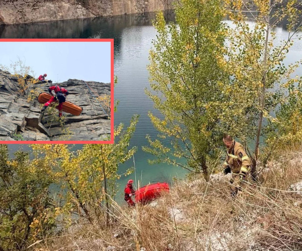 Tragedia w kamieniołomie w Strzegomiu. Odnaleziono ciało 22-latka