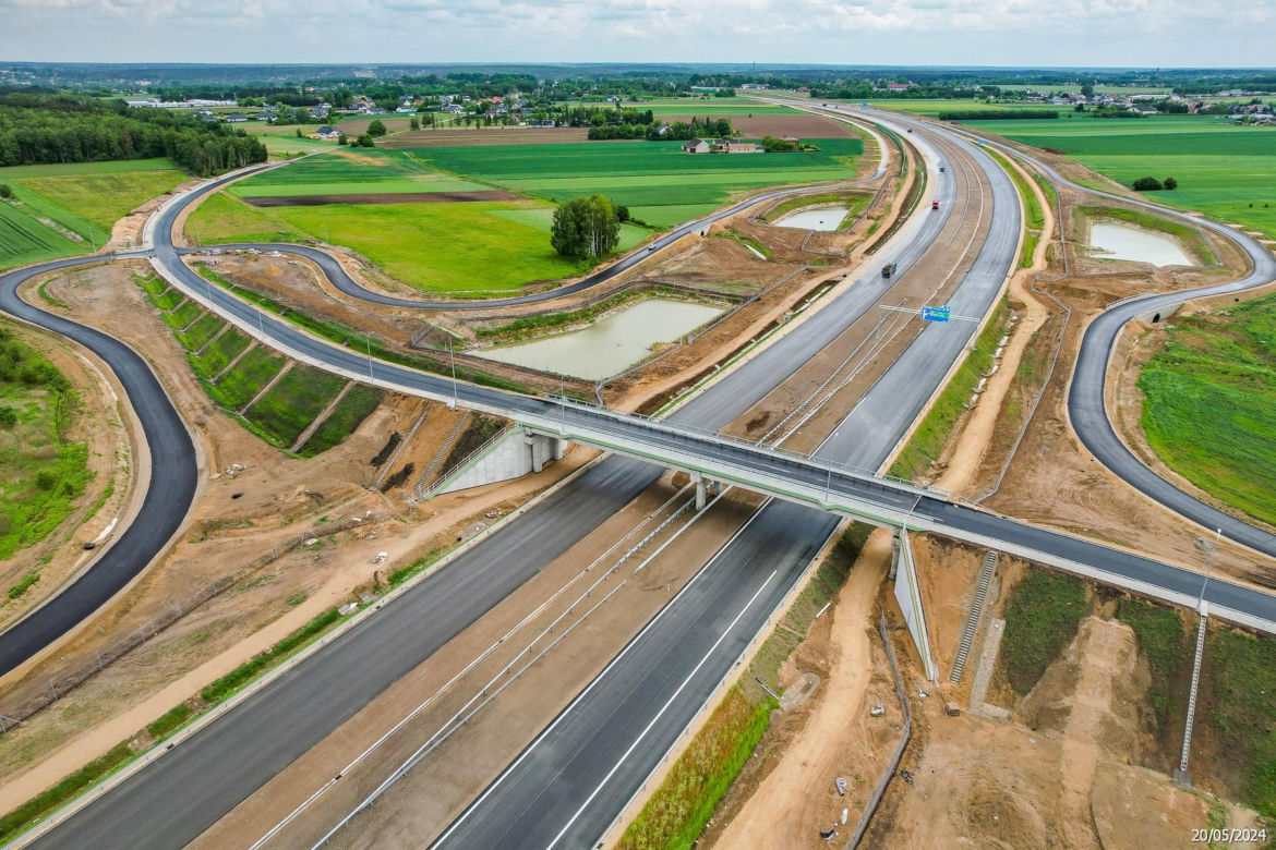 Tak wygląda plac budowy autostrady A2 od węzła Siedlce Zachód do węzła Siedlce Południe 