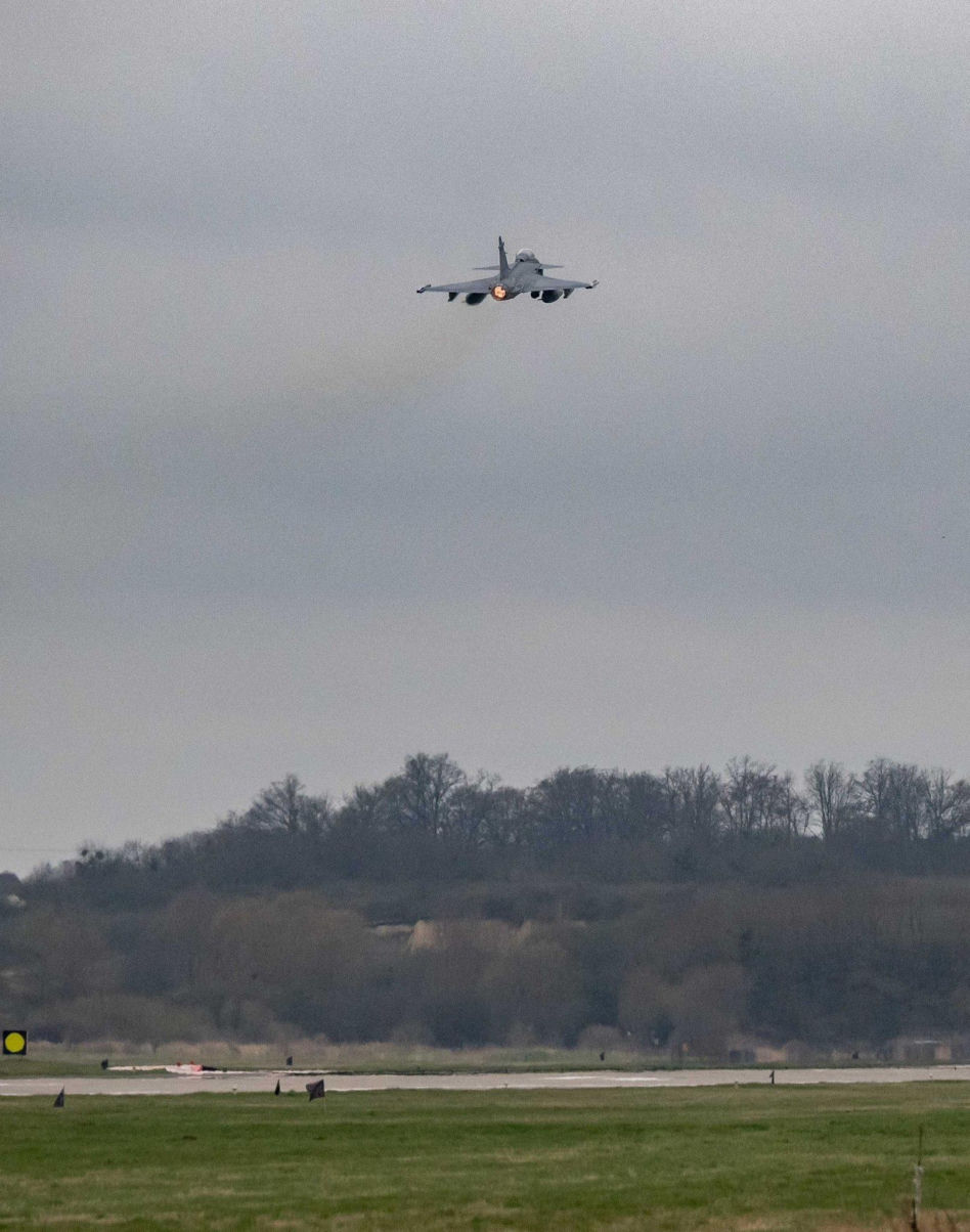 Szwedzki JAS39 Gripen z Malborka