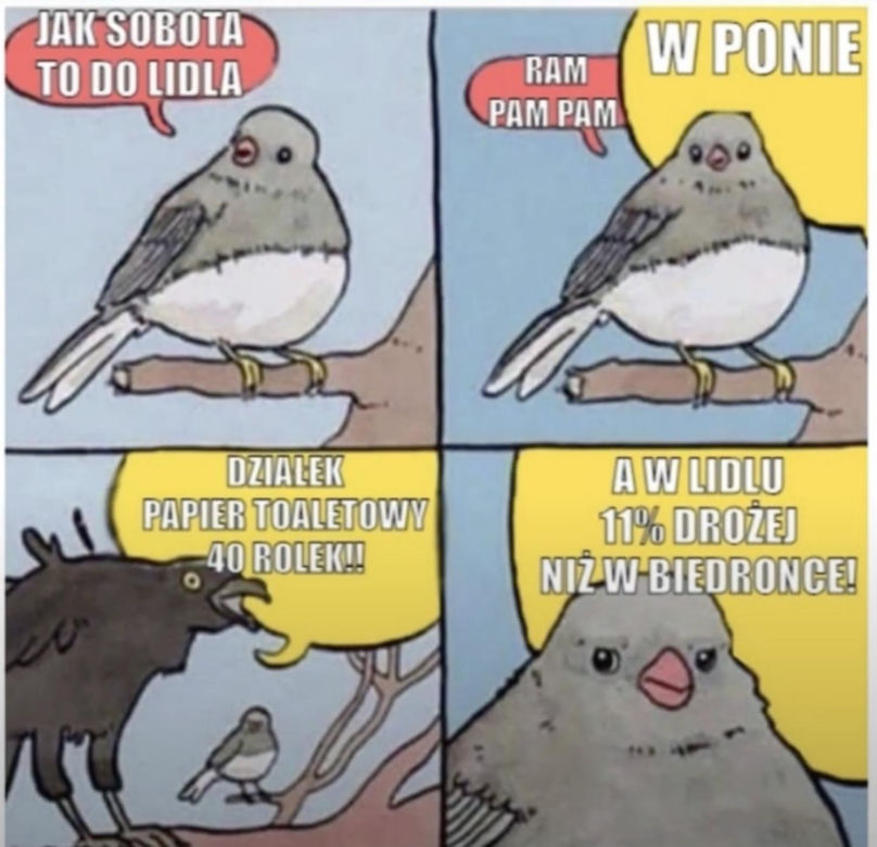 Biedronka vs Lidl - MEMY