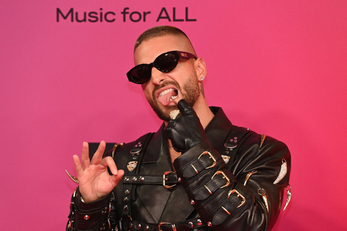 Maluma na gali MTV EMA 2021