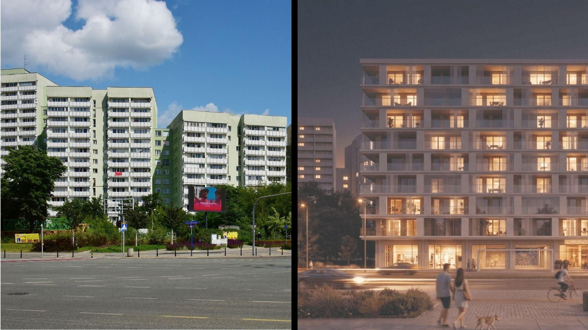Planowana inwestycja mieszkaniowa przy ul. Grenadierów w Warszawie