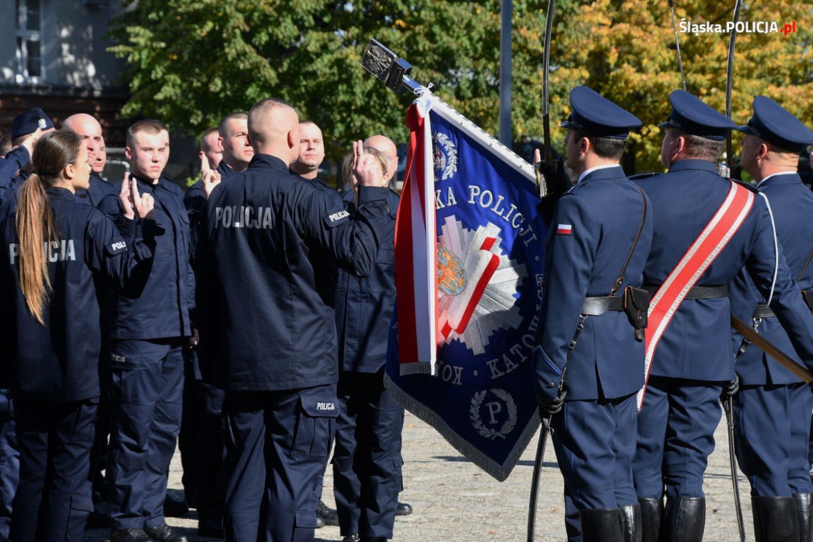 Śląska policja ma nowych policjantów