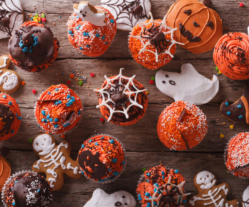 Ciasteczka na Halloween. 