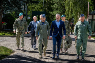 Szef BBN odwiedził Centrum Operacji Powietrznych