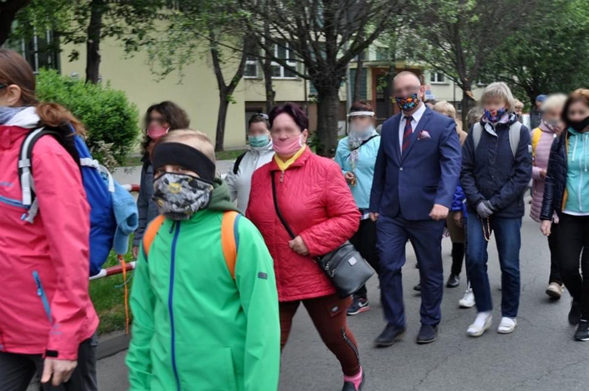 Policja aresztowała pielgrzymkę