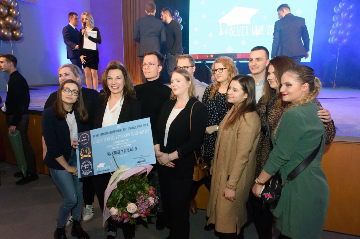 Belfer 2019 wybrany! Studenci UWM wybrali najlepszego wykładowcę