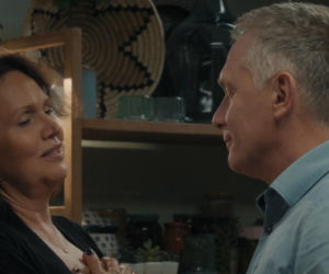 M jak miłość odc. 1921. Marysia (Małgorzata Pieńkowska), Artur Rogowski (Robert Moskwa)