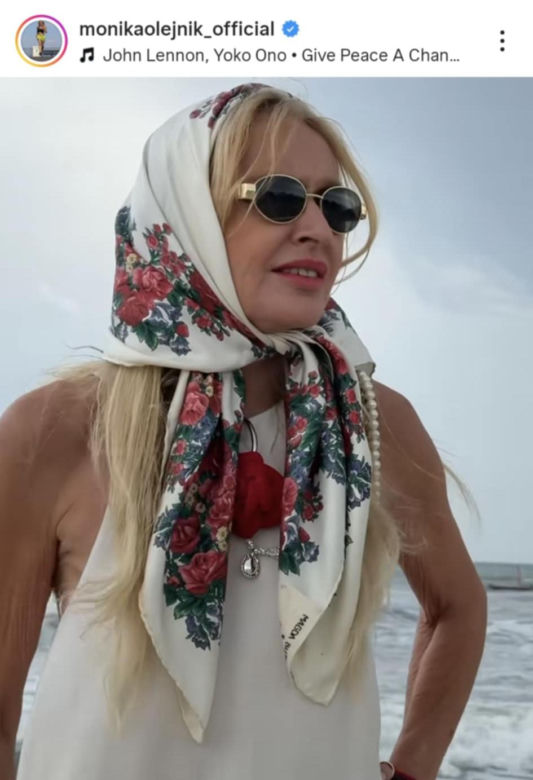 Monika Olejnik w Wenecji