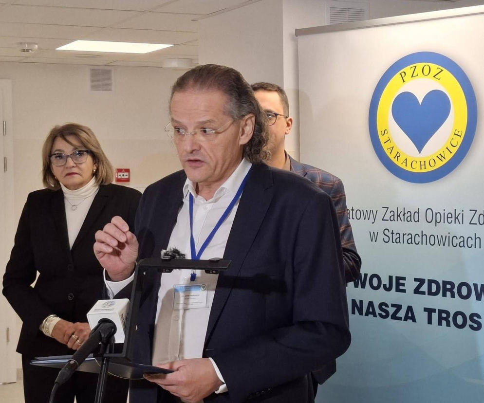 Dyrektor szpitala w Starachowicach Jacek Walkowski rezygnuje ze stanowiska