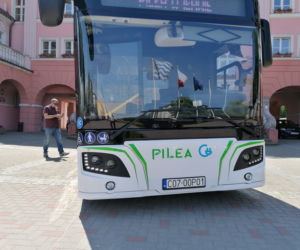 Test autobusu elektrycznego PILEA w Iławie