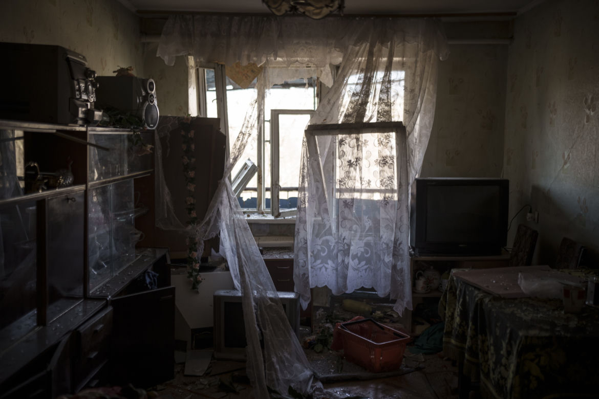 Ukraina. Zbombardowane miasta