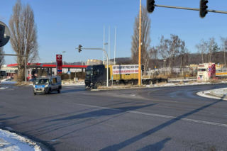 Protest przewoźników w Trójmieście