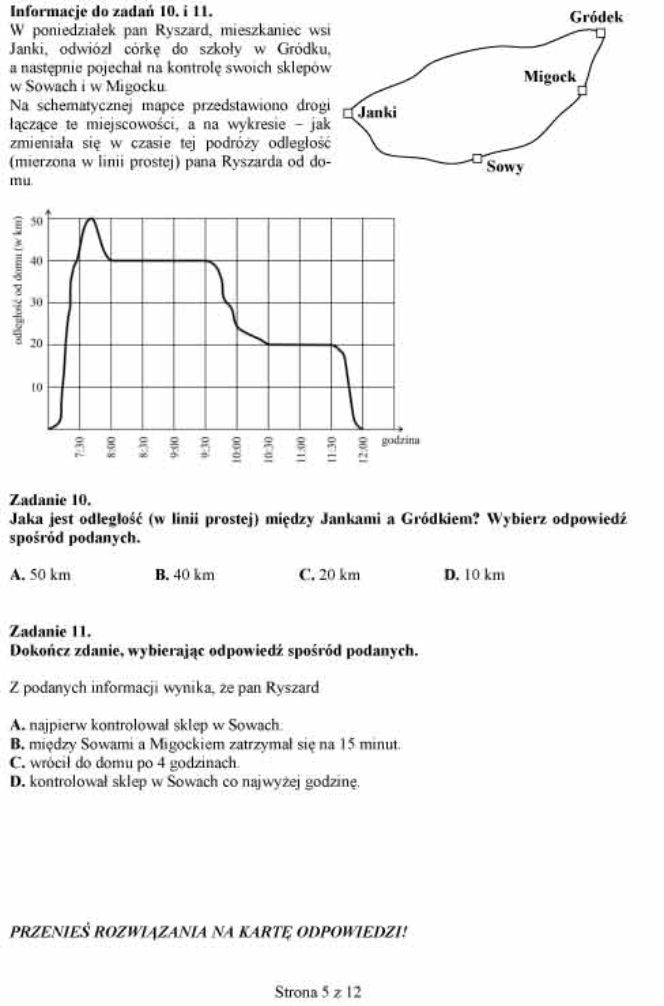 Próbny EGZAMIN GIMNAZJALNY grudzień 2011 - MATEMATYKA: jakie były PYTANIA, ARKUSZE, ODPOWIEDZI, PRZECIEKI