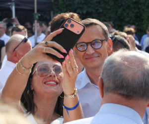 Tak grillował Morawiecki