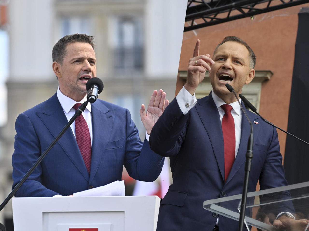 Trzaskowski wraca na Campus, Nawrocki otwiera Juratę. Do czego dążą byli rywale?