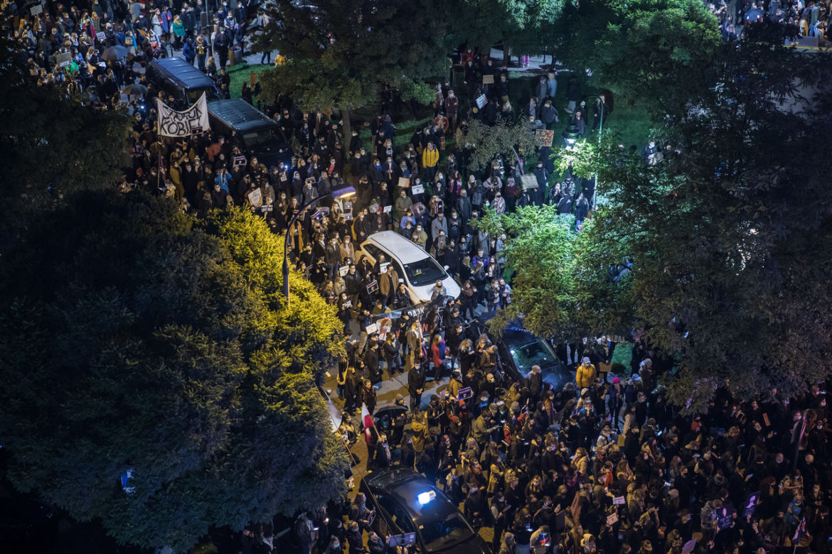 Strajk Kobiet. Wielotysięczny protest w Krakowie