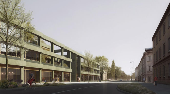 Wizualizacje nowego budynku UW w stolicy