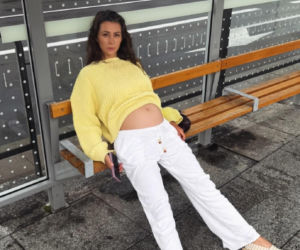 Dominika Sakowicz (Joanna z M jak miłość) w ciąży