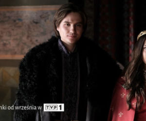 Korona królów 3 sezon.  Królowa Jadwiga (Dagmara Bryzek), Władysław Jagiełło (Wasyl Wasyłyk)