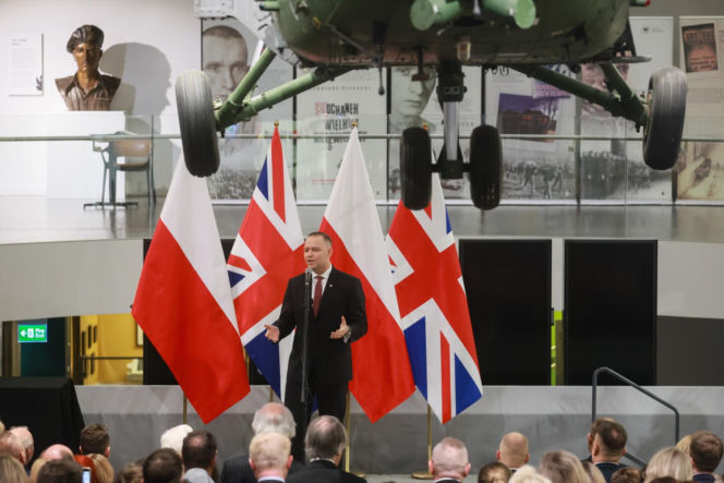 Karol Nawrocki w National Army Museum