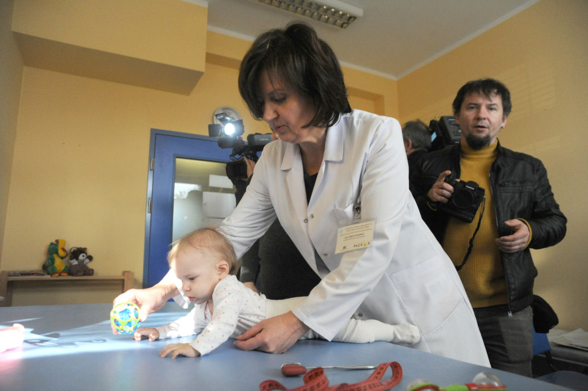 Mała Lilianka kończy roczek