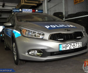 radiowóz Kia cee'd
