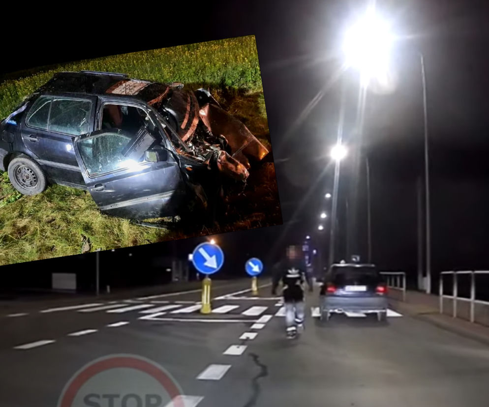 Agresywny kierowca Golfa zginął w wypadku
