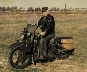 HARLEY DAVIDSON MOTOCYKLISTA WETERAN