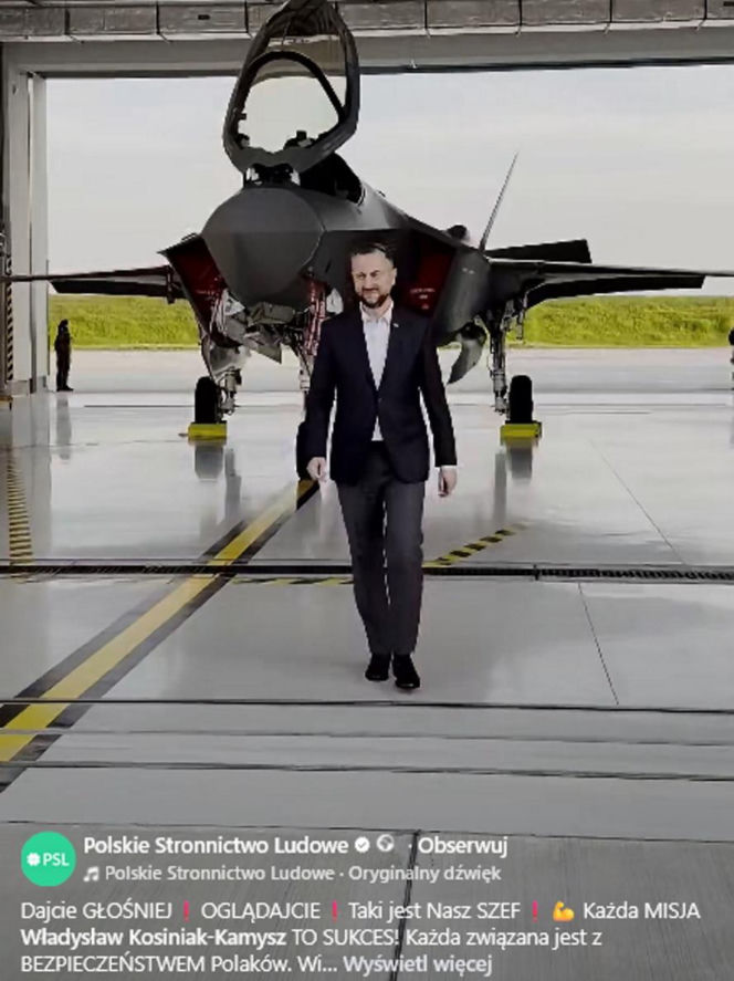 Kosiniak-Kamysz jak Tom Cruise