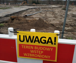 Przebudowa ulicy Szafera w Szczecinie - grudzień 2019