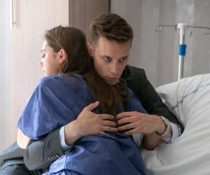 Na Wspólnej odc. 2962. Darek Żbik (Michał Mikołajczak), Aneta (Dorota Krempa)