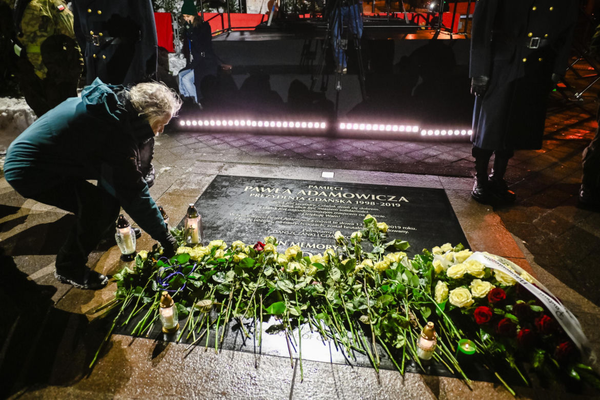 Gdańsk. 7. rocznica śmierci Pawła Adamowicza